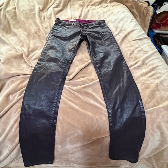 Ag Adriano Goldschmied Denim - AG Adriano Goldschmied Black Leggings Jeans 28